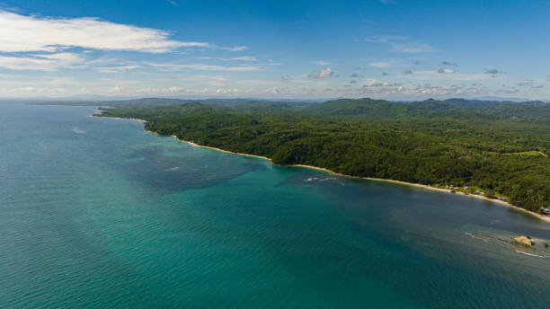 istock Beautiful tropical beach. Borneo, Malaysia. 1475229824