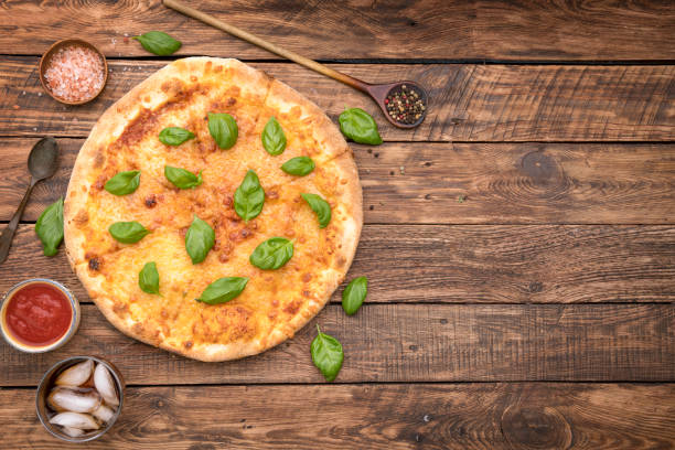 Delicious Margherita pizza