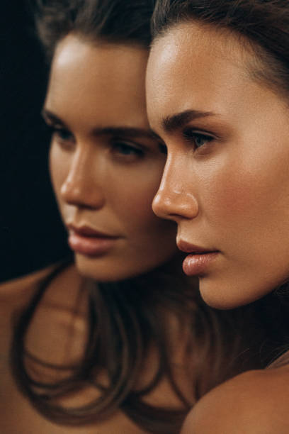 istock Beautiful emotional woman with natural make-up 1475232014