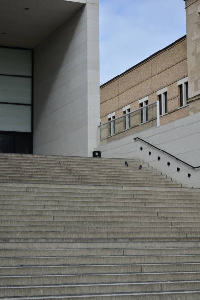 Abstract picture of concrete staircase