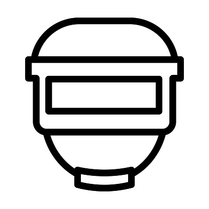 Pubg Vector Thick Line Icon For Personal And Commercial Use.