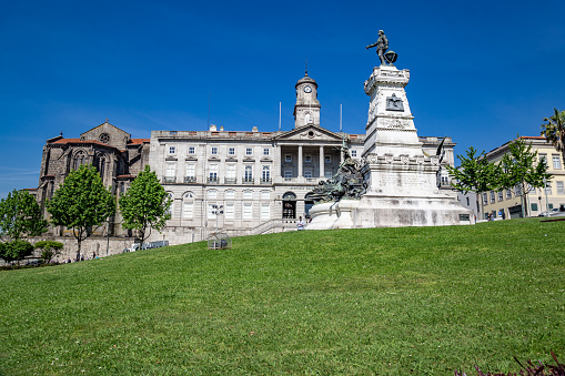 Statue of Prince Henry the Navigator Porto Portugal Europe