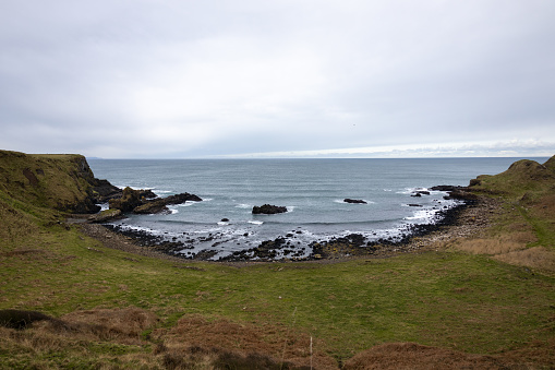 Natural landscapes of the Irish coast