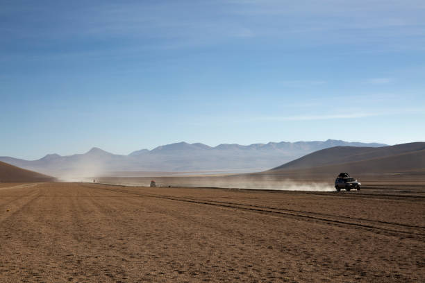 Car travel , salar de uyuni