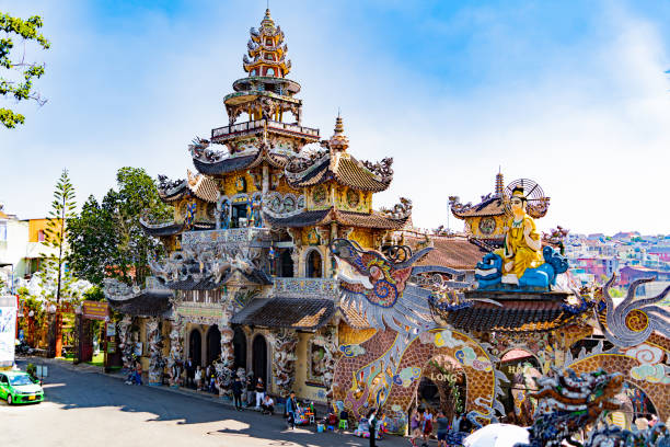 istock Buddhist glass pagoda. 1475245519