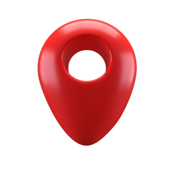 istock 3D icon Realistic Style red glossy Location map pin gps pointer markers illustration for destination. Geo tag isolated transparent png 1475257276