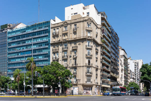 Street scene in Buenos Aires