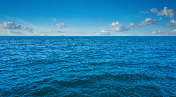 istock sea and sky,Calm sea and blue sky background. 1475267457