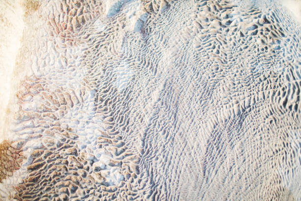Close up of travertine at Pamukkale