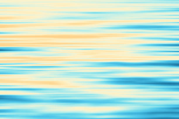 Sea Sunset Abstract Summer Rippled Wave Background Blurred Stripe Gradient Wavy Reflection Sunlight Pattern Ombre Blue Yellow Turquoise Texture Long Exposure Distorted Toned Photography Abstract Sea Sunset Summer Ripple Wave Background Blurred Stripe Gradient Wavy Reflection Sunlight Pattern Ombre Blue Yellow Turquoise Texture Long Exposure Distorted Toned Photography Design template for presentation, flyer, card, poster, brochure, banner sunset beach hawaii stock pictures, royalty-free photos & images