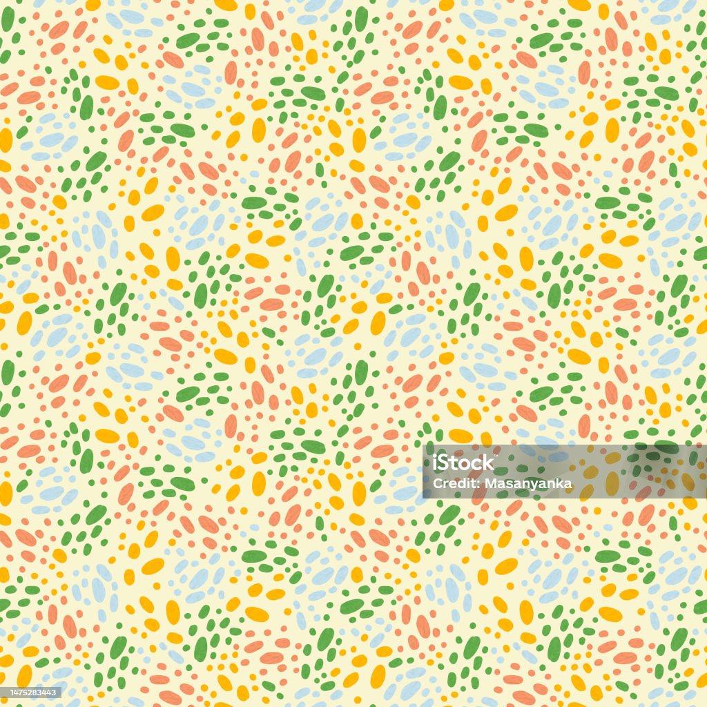 Spots Simple Pattern Yellow Simple Art Pattern With Spots And Dots Child Wallpaper Stock ...