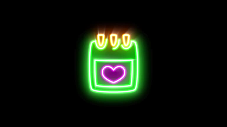 Colorful Neon Icon