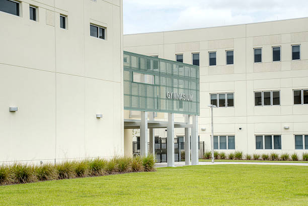istock Gymnasium and Classroom Building 147530089