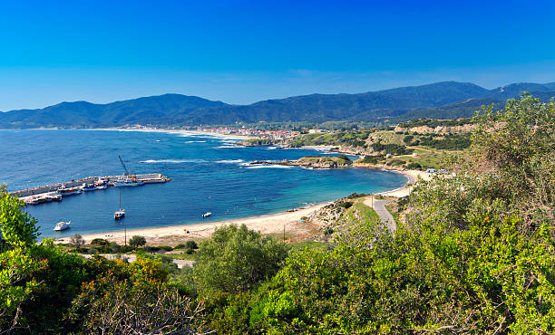 Halkidiki peninsula in Greece