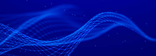 istock Digital technology background. Network connection dots and lines. Futuristic background for presentation design. 3d 1475306187