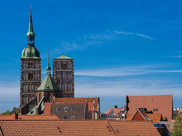 A historical building in Stralsund (Germany).
