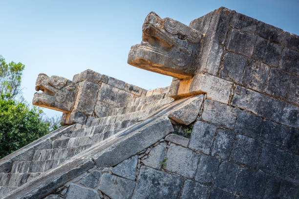 istock Kukulkan El Castillo , Mayan Pyramid of Chichen Itza, Yucatan, Mexico 1475309087