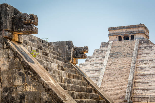 istock Kukulkan El Castillo , Mayan Pyramid of Chichen Itza, Yucatan, Mexico 1475309298