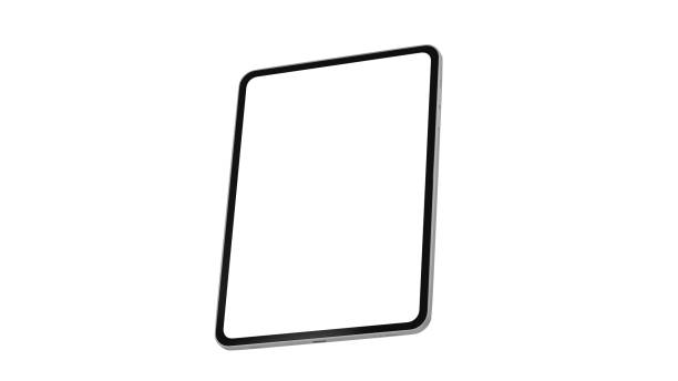 istock Tablet mockup with blank white screen isolated on white background 1475314692