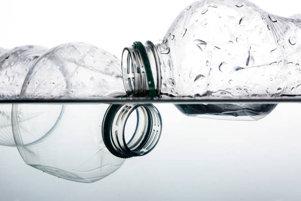 istock Plastic waste in the water - plastic pollution 1475316940