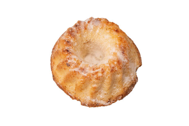 istock Cake made of cottage cheese isolated on a white background. 1475332741