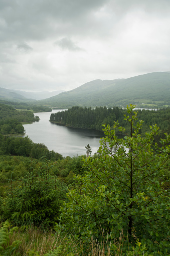 Peaceful scene of a Loch, Scotland