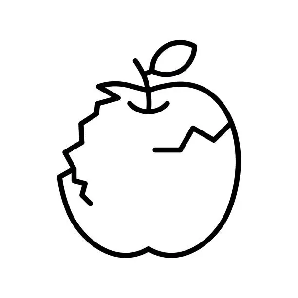 Vector illustration of Apple Icon