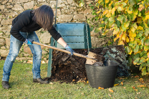 istock A man is digging and loading ready compost from a outdoor compost bin to use in the garden. Concept of recycling and sustainability 1475343937