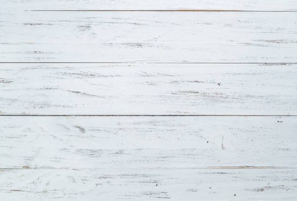 istock Old white wood board. Rustic wood background 1475349093