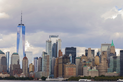 Lower Manhattan skyline from the Brooklyn Heights Promenade
