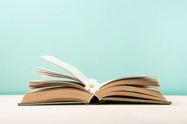 istock World book and Copyright day, Education concept on Blue Mint Background. 1475352071