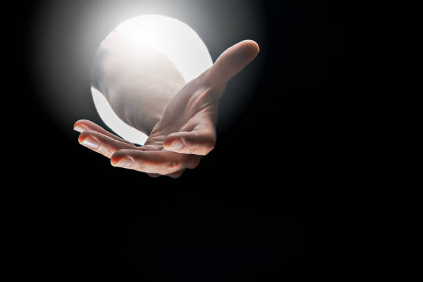 istock Helping Hand in a Dark Place Concept 1475354320