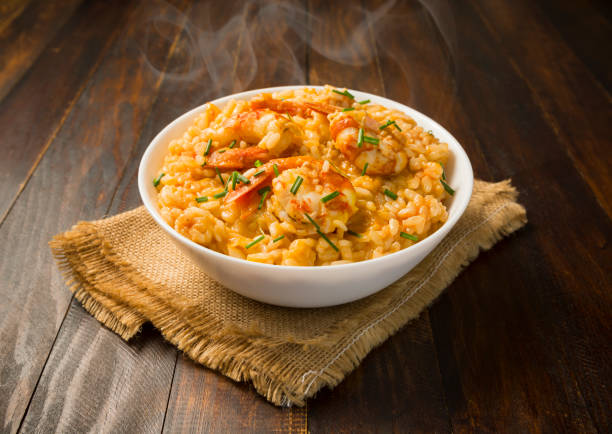 Arroz Cremoso de Camarão: Delicioso, Rápido e Fácil - receita deliciosa profissional - passo 3