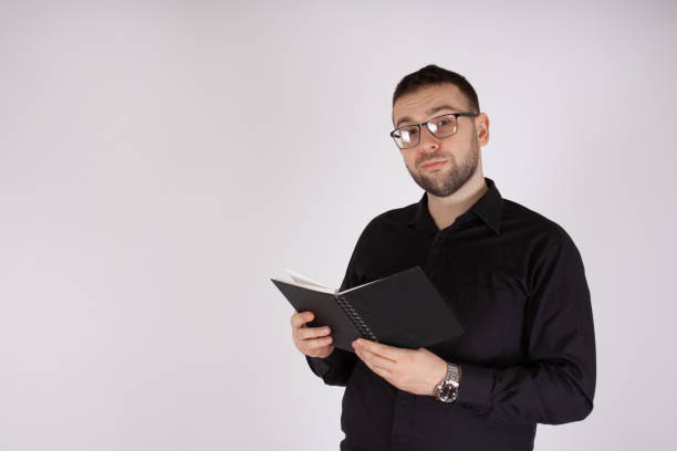istock Teacher in front of a white background 1475376320