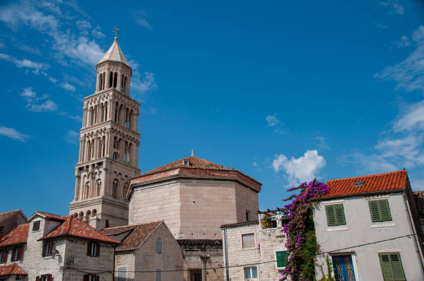 istock A tower and residential buildings on a sunny day 1475378681