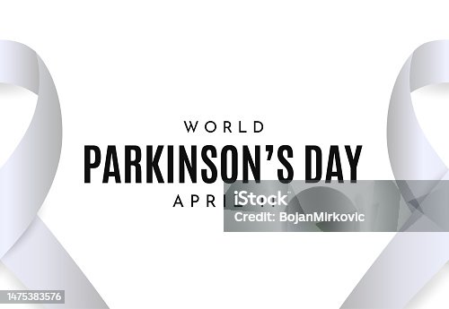 istock World Parkinson's Day,  April 11. Vector 1475383576