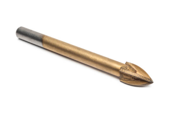 istock Drill bit for ceramic, glass isolated on white background 1475391672