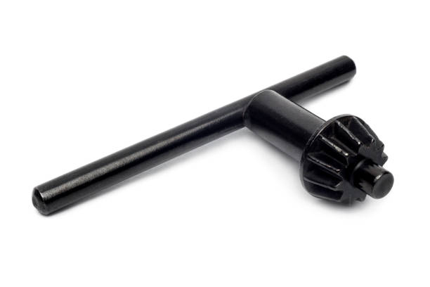 istock Key to clamp drill in chuck 1475391927