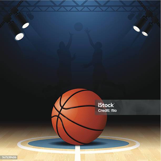 Basketball Court Stock Illustration - Download Image Now - Basketball - Sport, Basketball - Ball, Backgrounds
