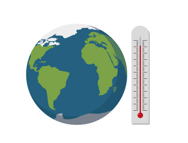 istock vector illustration showing the planet earth and a thermometer. Concept of global warming and climate change 1475397625