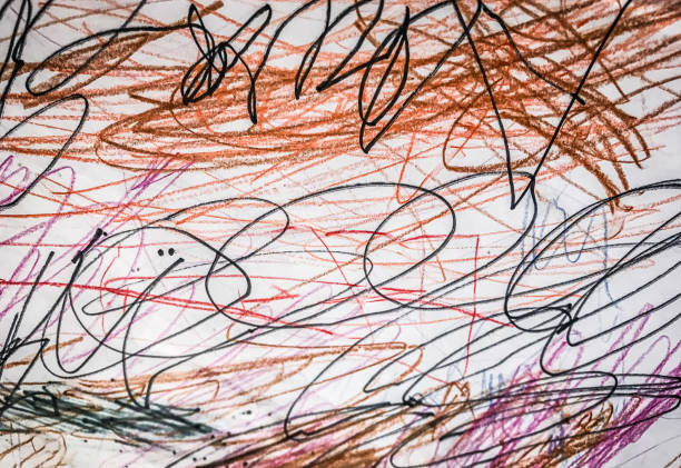 istock Abstract First Drawing My Kid 1,5yr Old 1475410737