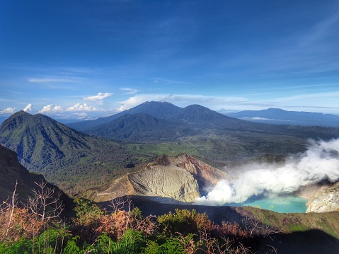 The east side of Ijen Crater is awesome