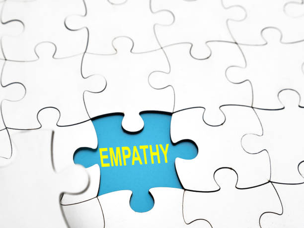 istock Empathy, text words typography written under jigsaw puzzle, life and business motivational inspirational 1475416009