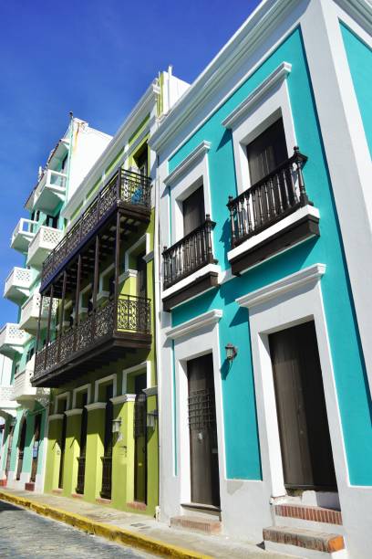 istock Old san Juan Vivid Coloured Architecture 1475416875