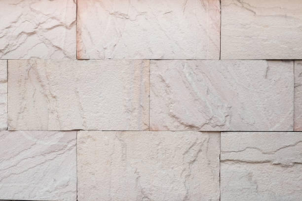 istock Old concrete block wall background and texture for background. 1475431393