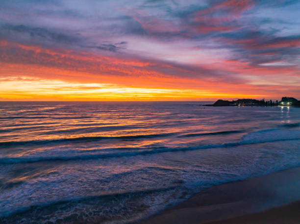 istock Sensational high cloud sunrise at the seaside 1475437240