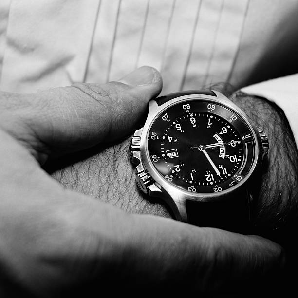 istock Wristwatch and tuxedo 147543992