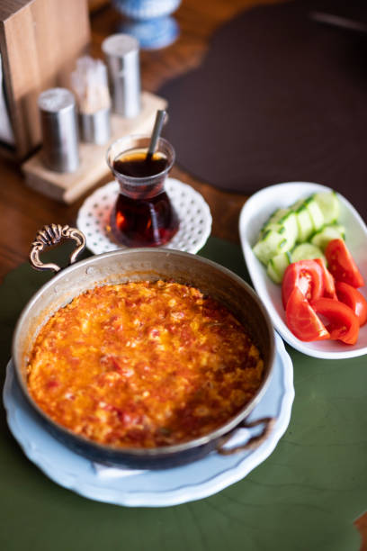 istock Traditional Turkish breakfast with Menemen 1475451331