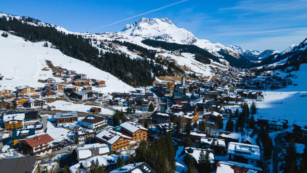 istock Snow-covered landscape and evergreens in Austria 1475453896