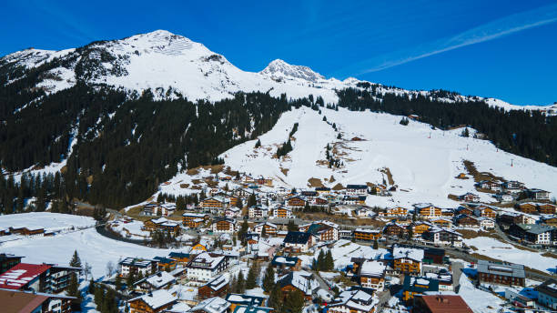 istock Snow-covered landscape and evergreens in Austria 1475453909